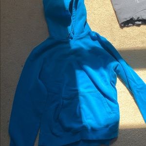 Blue Nike hoodie